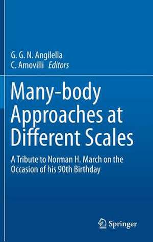 Many-body Approaches at Different Scales: A Tribute to Norman H. March on the Occasion of his 90th Birthday de G.G.N Angilella