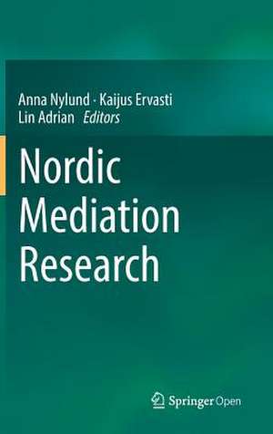 Nordic Mediation Research de Anna Nylund