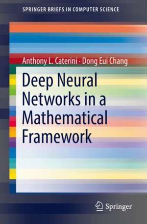 Deep Neural Networks in a Mathematical Framework de Anthony L. Caterini