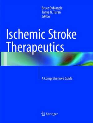 Ischemic Stroke Therapeutics: A Comprehensive Guide de Bruce Ovbiagele