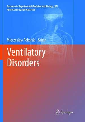 Ventilatory Disorders de Mieczyslaw Pokorski