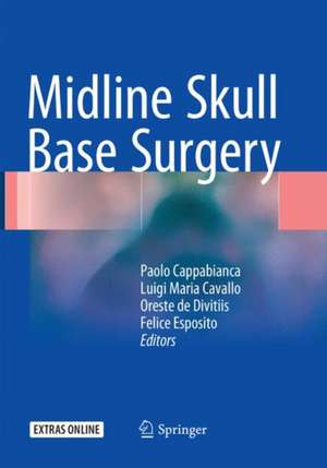 Midline Skull Base Surgery de Paolo Cappabianca