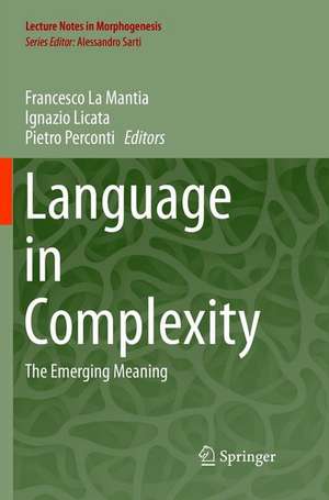 Language in Complexity de Francesco La Mantia