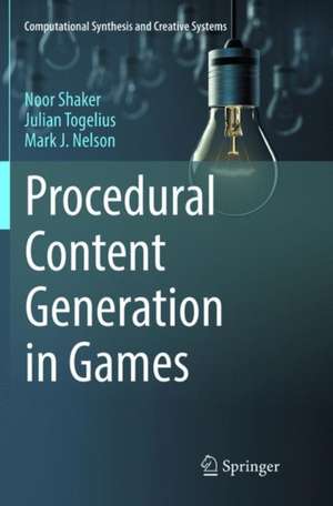 Procedural Content Generation in Games de Noor Shaker