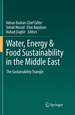 Water, Energy & Food Sustainability in the Middle East: The Sustainability Triangle de Adnan Badran