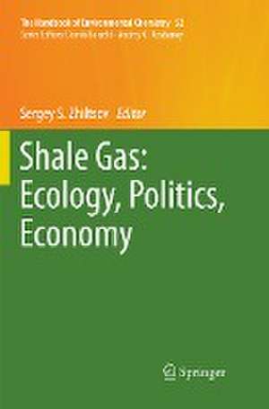 Shale Gas: Ecology, Politics, Economy de Sergey S. Zhiltsov