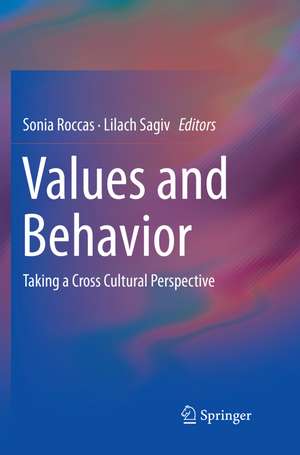 Values and Behavior de Sonia Roccas