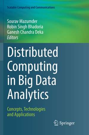 Distributed Computing in Big Data Analytics de Sourav Mazumder