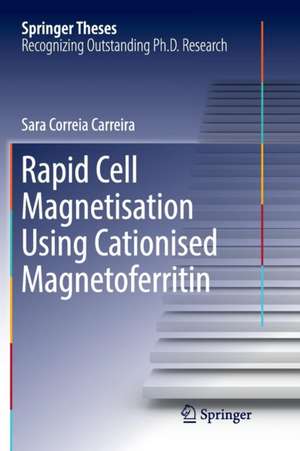 Rapid Cell Magnetisation Using Cationised Magnetoferritin de Sara Correia Carreira