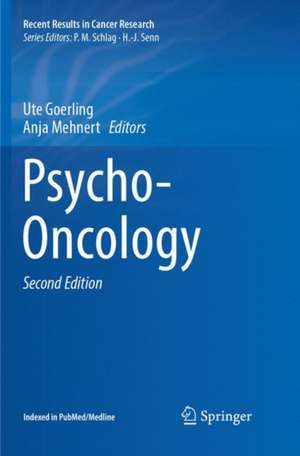 Psycho-Oncology de Ute Goerling