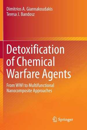 Detoxification of Chemical Warfare Agents: From WWI to Multifunctional Nanocomposite Approaches de Dimitrios A. Giannakoudakis