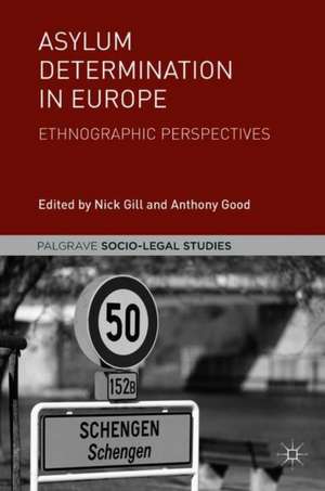 Asylum Determination in Europe: Ethnographic Perspectives de Nick Gill