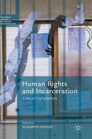 Human Rights and Incarceration: Critical Explorations de Elizabeth Stanley