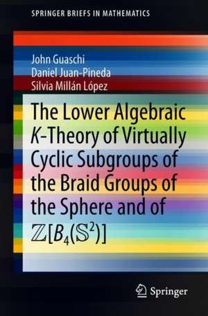 The Lower Algebraic K-Theory of Virtually Cyclic Subgroups of the Braid Groups of the Sphere and of ZB4(S2) de John Guaschi