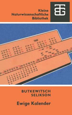 Ewige Kalender de A. W. Butkewitsch