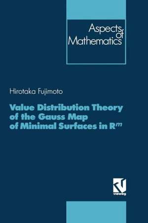 Value Distribution Theory of the Gauss Map of Minimal Surfaces in Rm de Hirotaka Fujimoto