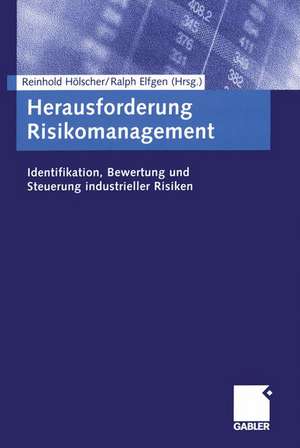 Herausforderung Risikomanagement: Identifikation, Bewertung und Steuerung industrieller Risiken de Reinhold Hölscher