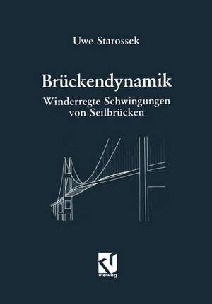 Brückendynamik: Winderregte Schwingungen von Seilbrücken de Uwe Starossek