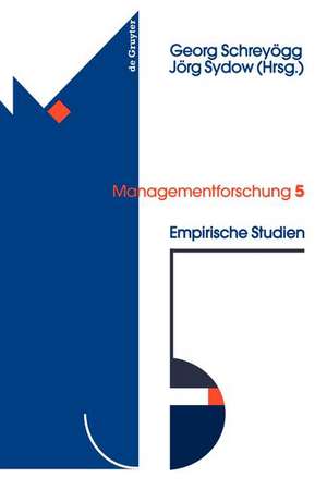 Empirische Studien de Georg Schreyögg