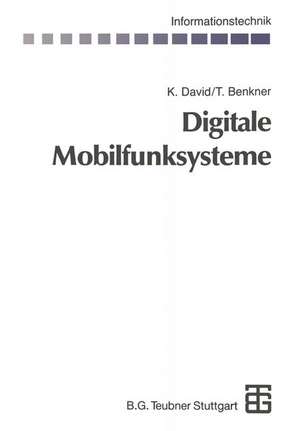 Digitale Mobilfunksysteme de Klaus David