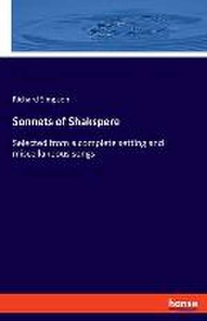 Sonnets of Shakspere de Richard Simpson