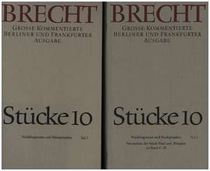 Stücke 10 de Bertolt Brecht