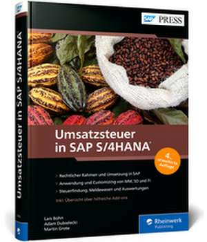 Umsatzsteuer in SAP S/4HANA de Lars Bohn