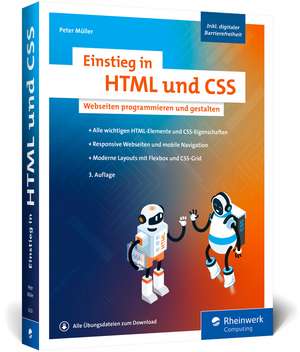 Einstieg in HTML und CSS de Peter Müller