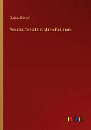 Senatus Consultum Macedonianum de Gustav Dietzel