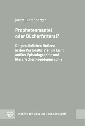 Prophetenmantel oder Bücherfutteral? de Joram Luttenberger