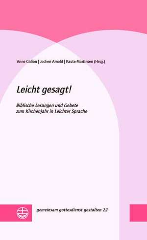 Leicht gesagt! de Anne Gidion