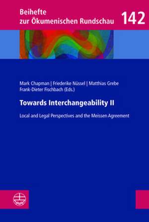 Towards Interchangeability II de Mark Chapman