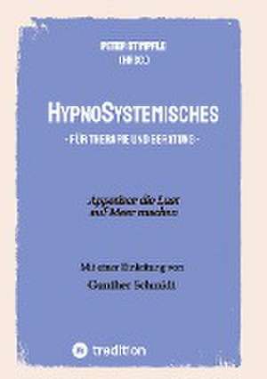 HypnoSystemisches - für Therapie und Beratung - de Peter Stimpfle