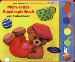 Mein erstes Puzzlespielbuch zum Farbenlernen de Guido Wandrey