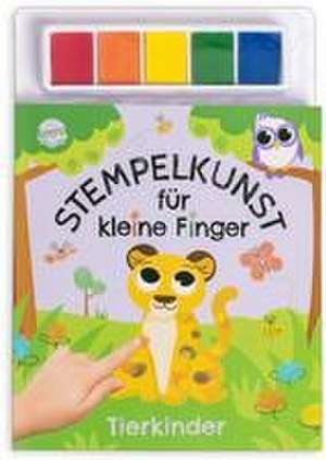 Stempelkunst für kleine Finger. Tierkinder de Hinkler