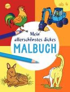 Mein allerschönstes dickes Malbuch de Birgitta Nicolas