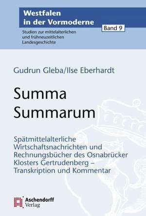 Summa Summarum de Gudrun Gleba