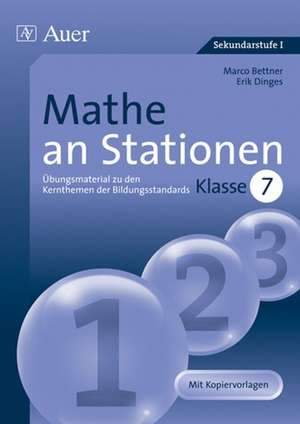 Mathe an Stationen 7 de Marco Bettner