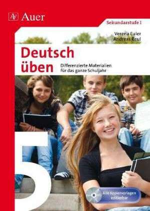 Deutsch üben Klasse 5 de Verena Euler