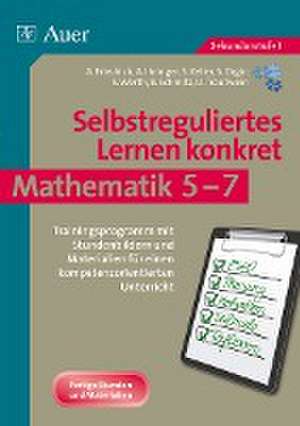 Selbstreguliertes Lernen konkret - Mathematik 5-7 de Alena Friedrich