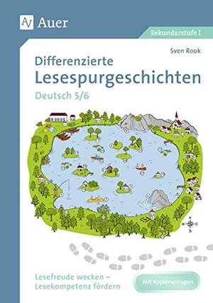 Differenzierte Lesespurgeschichten Deutsch 5-6 de Sven Rook