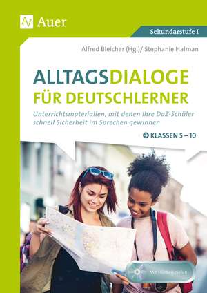 Alltagsdialoge für Deutschlerner Klassen 5-10 de Stephanie Halman