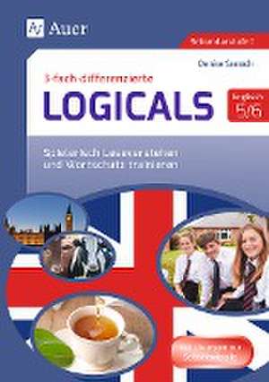 Dreifach-differenzierte Logicals Englisch 5-6 de Denise Sarrach