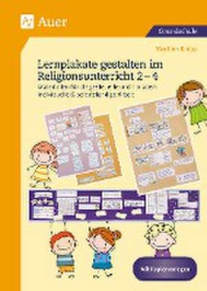 Lernplakate gestalten im Religionsunterricht 2-4 de Martina Knipp