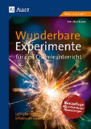 Wunderbare Experimente für den Chemieunterricht de Sven Korthaase