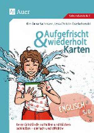 Aufgefrischt-und-wiederholt-Karten Englisch 5-6 de Kim Anna Bachmann