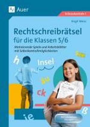 Rechtschreibrätsel für die Klassen 5-6 de Birgit Weiss