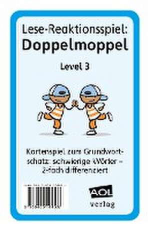 Lese-Reaktionsspiel: Doppelmoppel Level 3 de Christine von Pufendorf