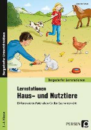 Lernstationen Haus- und Nutztiere de Christine Schub