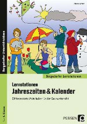 Lernstationen Jahreszeiten & Kalender de Nicole Weber